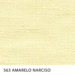 Tecido Linho Malta amarelo narciso com textura leve
