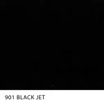 Tecido Sarja Spring Peletizada Span da MN Tecidos, cor lisa BLACK-JET, com elastano e acabamento peletizado.