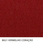 Sarja Supreme Peletizada para uniformes da MN Tecidos, cor lisa VERMELHO CORAÇÃO, com toque confortável e estrutura firme.