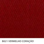 Sarja Winter Peletizada com elastano da MN Tecidos, cor lisa VERMELHO CORAÇÃO, ideal para uniformes profissionais resistentes.