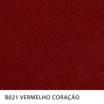 Tecido Sarja Summer Peletizada Span da MN Tecidos, cor lisa VERMELHO-CORACAO, com elastano e acabamento peletizado.
