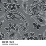 taffeta newgates jacquard com padrão floral em relevo