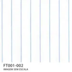 Tecido Tricoline Berlin Span FT listrado azul claro com fundo branco