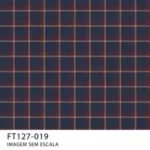 Tecido Tricoline Bulgatti FT xadrez – fio tinto 100% algodão fio 50, leve e macio