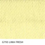 Tecido Sarja Summer Peletizada Span da MN Tecidos, cor lisa LIMA-FRESH, com elastano e acabamento peletizado.