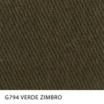 Sarja Supreme Peletizada para uniformes da MN Tecidos, cor lisa VERDE-ZIMBRO, com toque confortável e estrutura firme.
