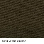 Tecido Sarja Soul Peletizada da MN Tecidos na cor VERDE-ZIMBRO, cor lisa, com acabamento peletizado e alta resistência.