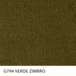 Tecido Sarja Spring Peletizada Span da MN Tecidos, cor lisa VERDE-ZIMBRO, com elastano e acabamento peletizado.