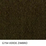 Tecido Sarja Summer Peletizada Span da MN Tecidos, cor lisa VERDE-ZIMBRO, com elastano e acabamento peletizado.