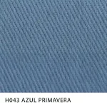 Sarja Winter Peletizada com elastano da MN Tecidos, cor lisa AZUL PRIMAVERA, ideal para uniformes profissionais resistentes.