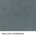 Tecido Sarja Soul Peletizada da MN Tecidos na cor AZUL-PRIMAVERA, cor lisa, com acabamento peletizado e alta resistência.