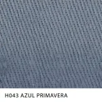 Tecido Sarja Summer Peletizada Span da MN Tecidos, cor lisa AZUL-PRIMAVERA, com elastano e acabamento peletizado.
