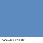 Tecido Gabardine Premium 1215 de algodão da MN Tecidos, cor lisa AZUL CELESTE, com estrutura encorpada e resistência ao cloro.
