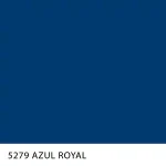 Tecido Gabardine Premium 1215 de algodão da MN Tecidos, cor lisa AZUL-ROYAL, com estrutura encorpada e resistência ao cloro.