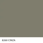 Tecido Gabardine Premium 1215 de algodão da MN Tecidos, cor lisa CINZA, com estrutura encorpada e resistência ao cloro.