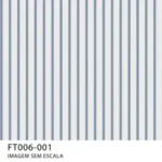 Tecido Tricoline Work City Lab Stripes MN Tecidos com toque leve e composição mista, ideal para camisas e uniformes profissionais.