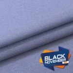 Tecido Tricoline Work FM Creta MN Tecidos, leve, firme e de fácil manutenção