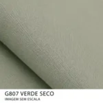 Tecido Braspérola puro linho 200 g/m² na cor Verde Seco com textura natural.