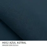 Tecido Braspérola puro linho 200 g/m² na cor Azul Astral com textura natural.